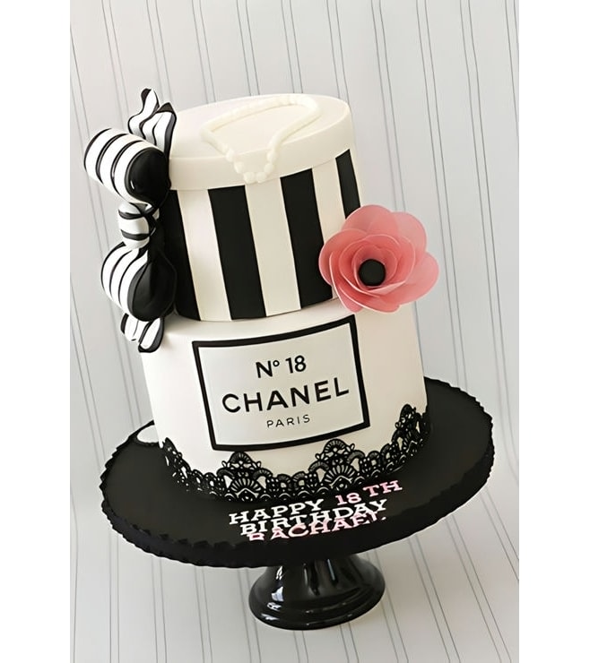 Classy & Fabulous Chanel Cake, Chanel Cakes