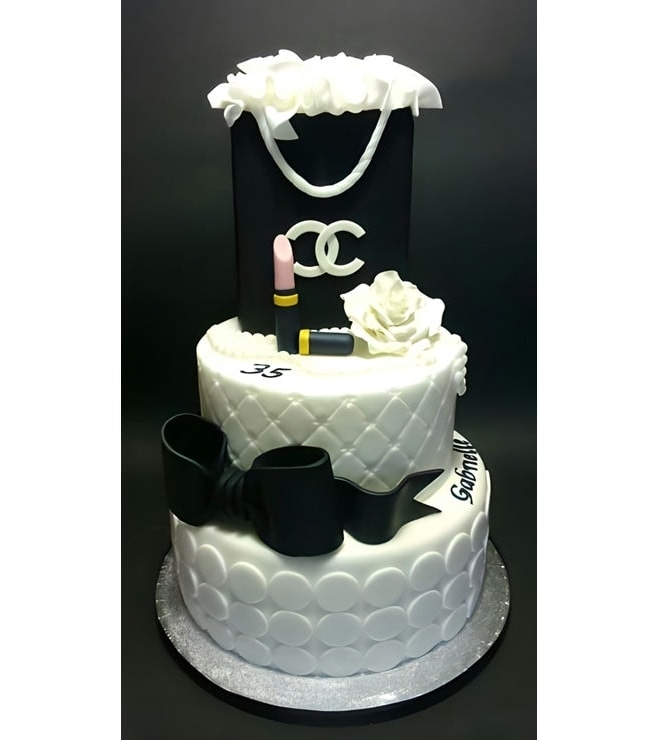 Chanel Shopping Bag Cake, Chanel Cakes