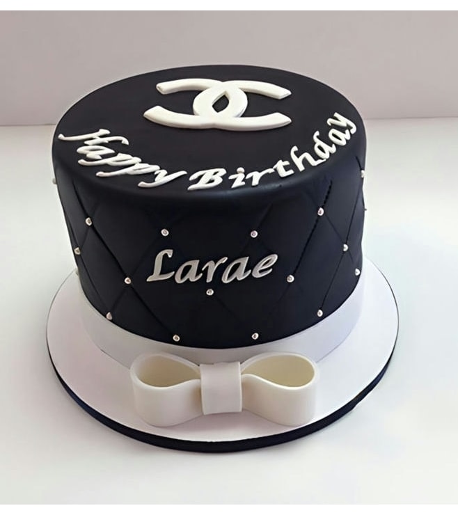 Classy Quilted Chanel Cake, Chanel Cakes
