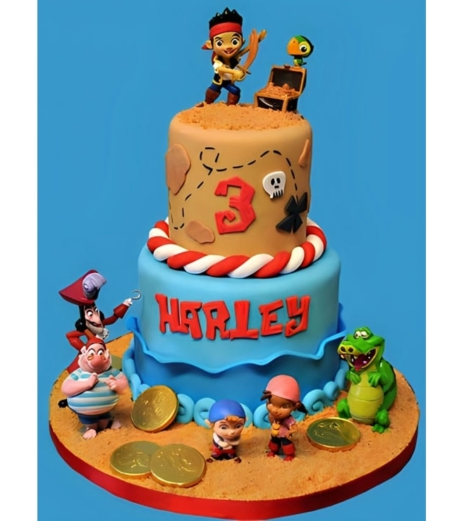 Jake & The Neverland Pirates Cake