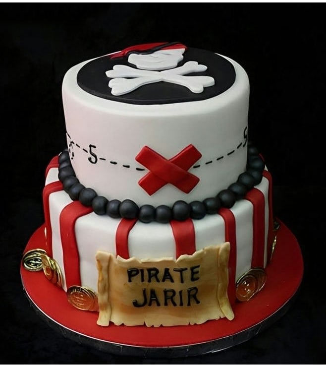 Follow the Map Pirate Cake 2, Pirate Cakes