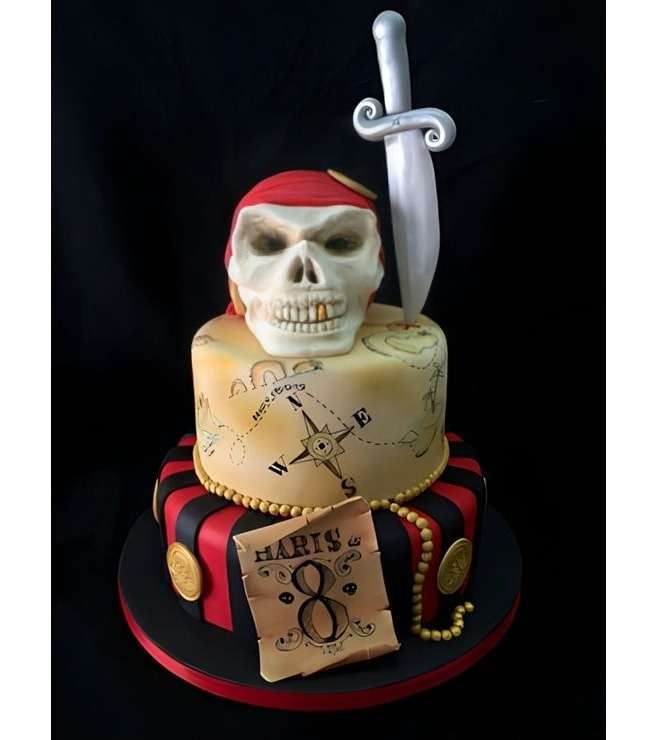 Pillage & Plunder Pirate Cake 1, Pirate Cakes