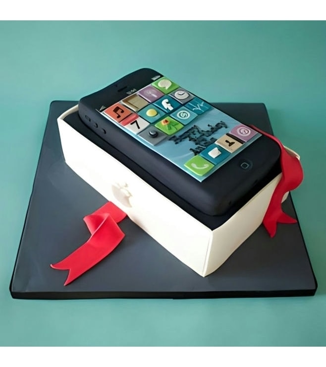 iPhone Gift Cake, Iphone Cakes