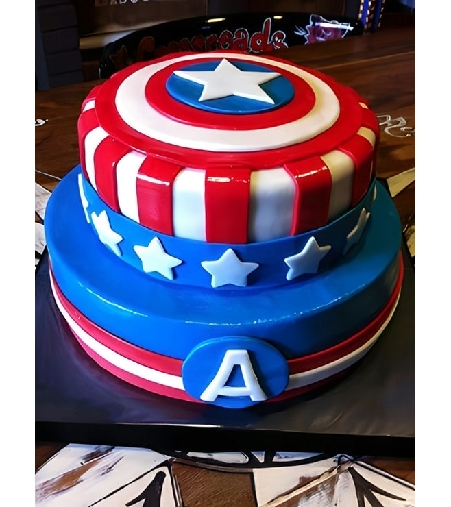 The First Avenger Cake, Birthday Cakes