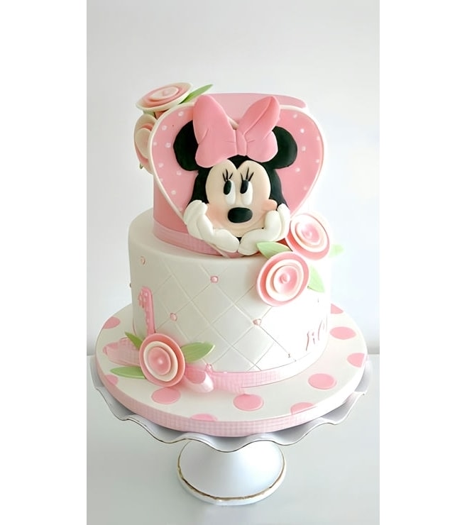 Wishful Minnie Rose Cake, Cakes for Kids