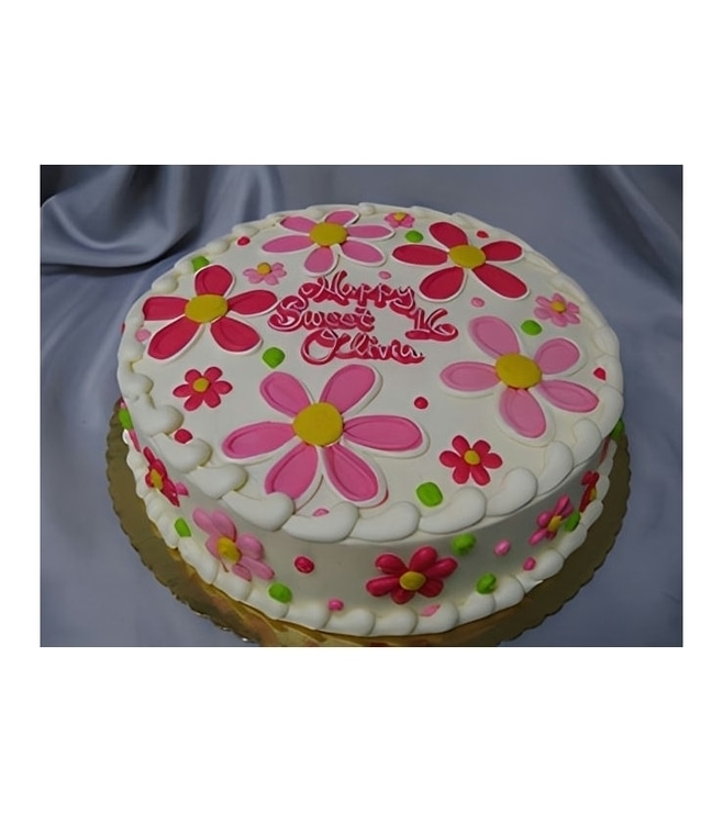 Flower Power Cake, Cakes for Kids