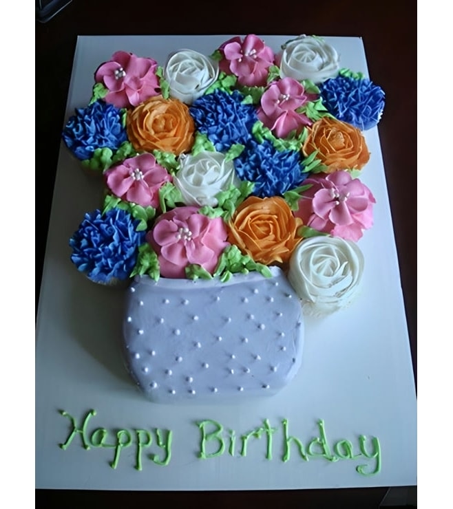 Blooming Bouquet Cake, Girl