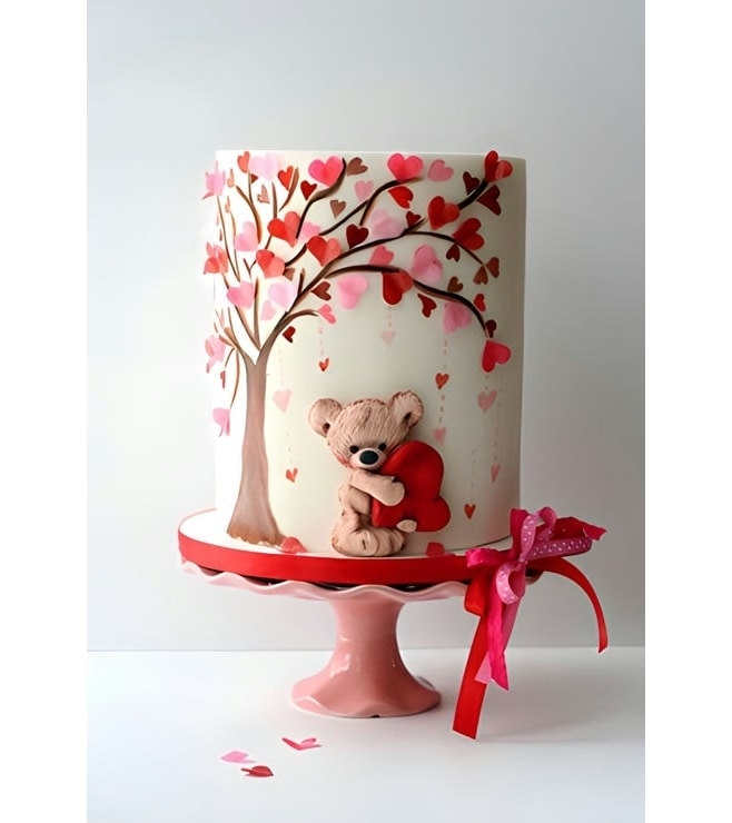 Teddy Bear Hearts Cake, Women