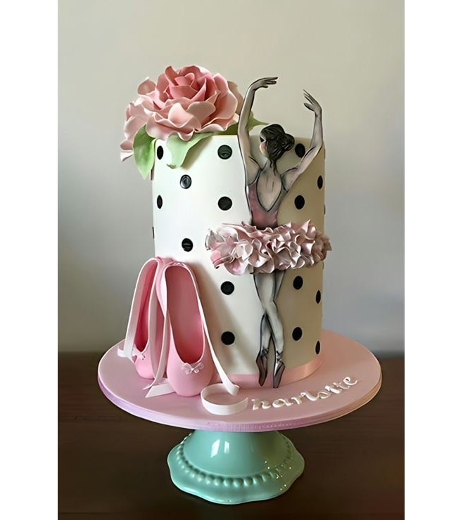 Graceful Swan Ballerina Cake, Cakes for Kids