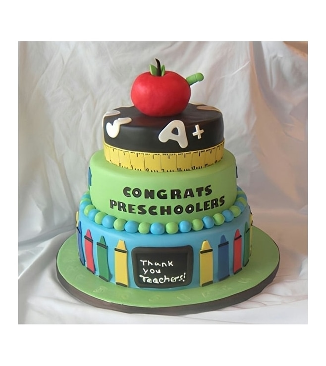 Preschool Graduation Cake