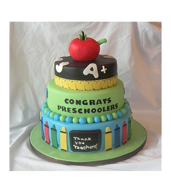 Preschool Graduation Cake, Graduation