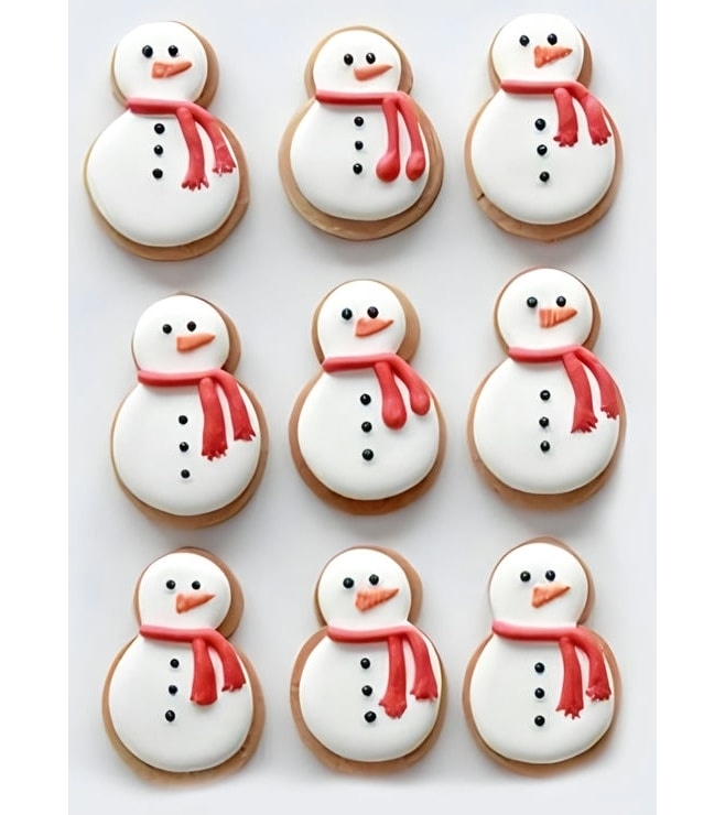 Frosty the Snowman Cookies