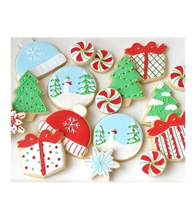 Presents & Baubles Cookie