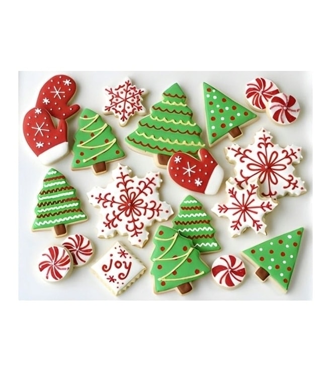 Festive Christmas Cookies