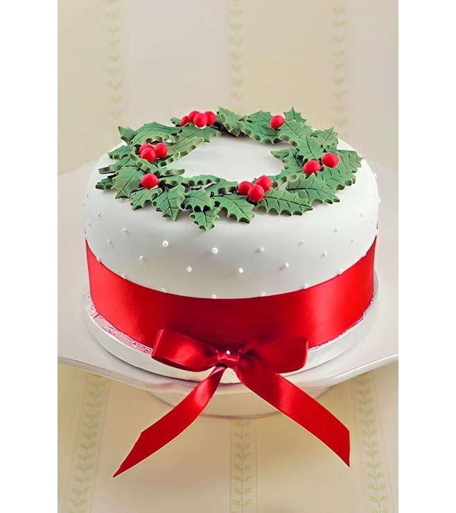 Royal Christmas Wreath Cake, Occasion Cakes