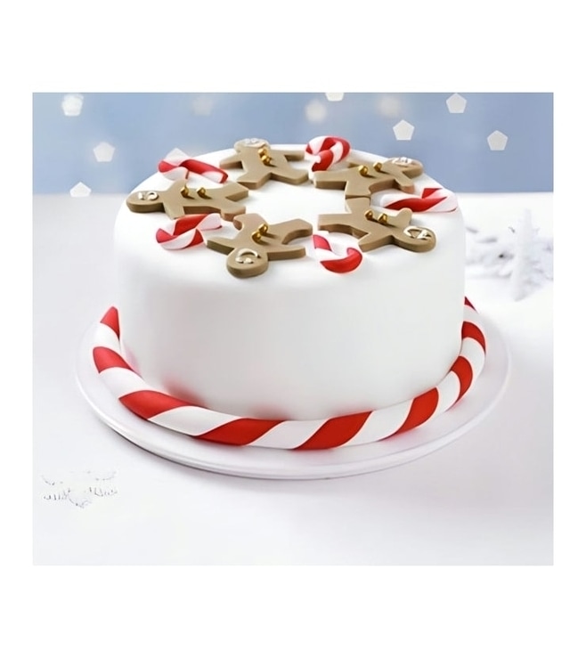 Gingerbread Family Cake, Christmas Cakes