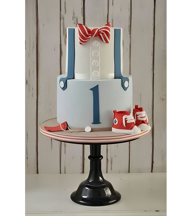 Dapper Little Man Cake