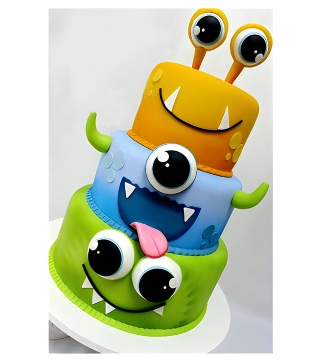 Monster Mayhem Cake