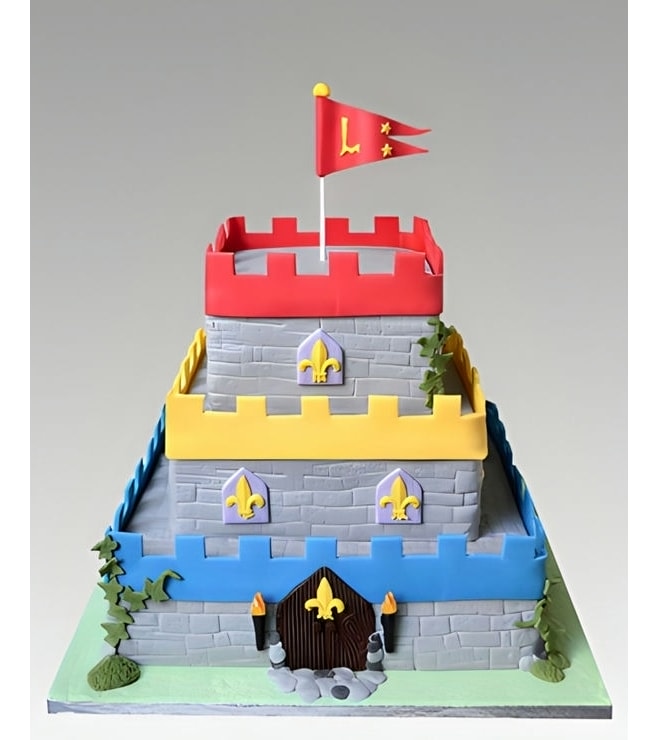 Tiered Fortress Cake