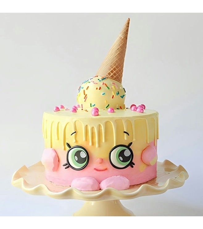 Shopkins Ice Cream Kate Cake, Shopkins Cakes