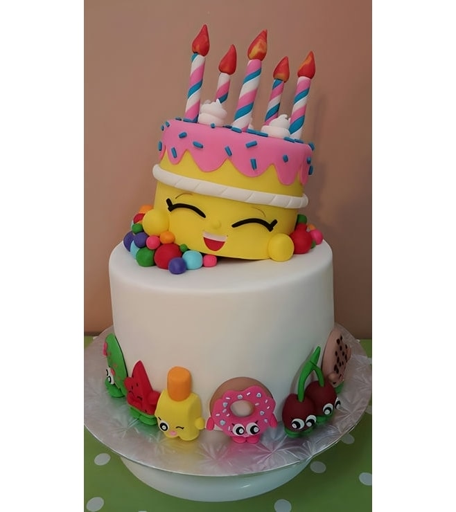 Birthday Wishes Shopkins Cake, Shopkins Cakes