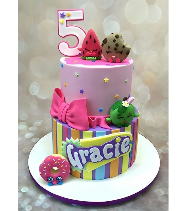 Shopkins Tiered Cake