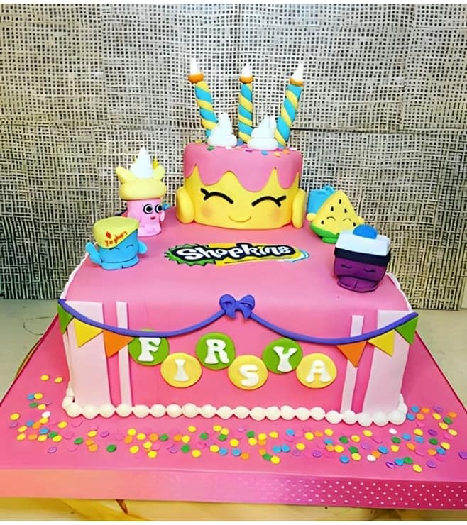 Shopkins Wishes & Friends Party Cake 2