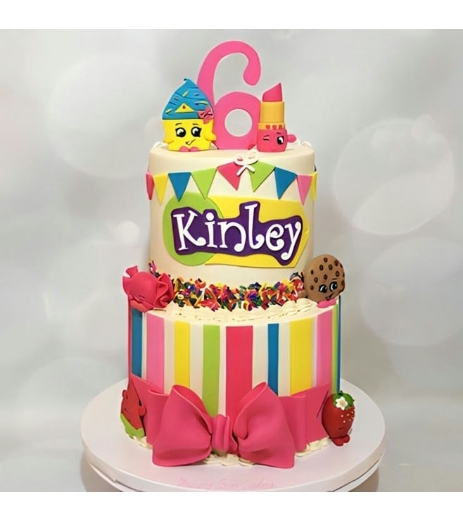 Shopkin Friends Cake 1, Shopkins Cakes