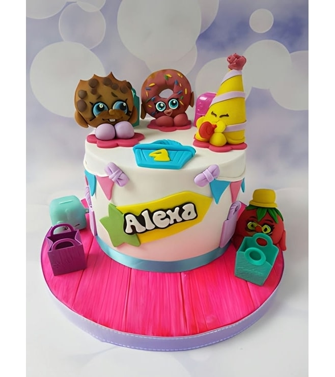 Party Time Shopkins Cake, Shopkins Cakes