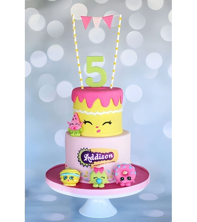 Shopkins Wishes & Friends Party Cake 3, Shopkins Cakes
