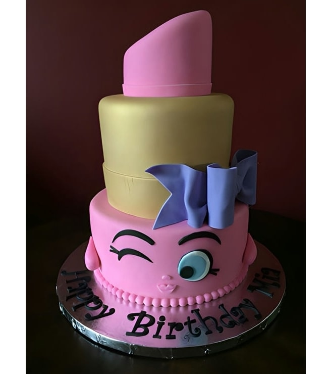 Shopkins Lippy Lips Cake 1