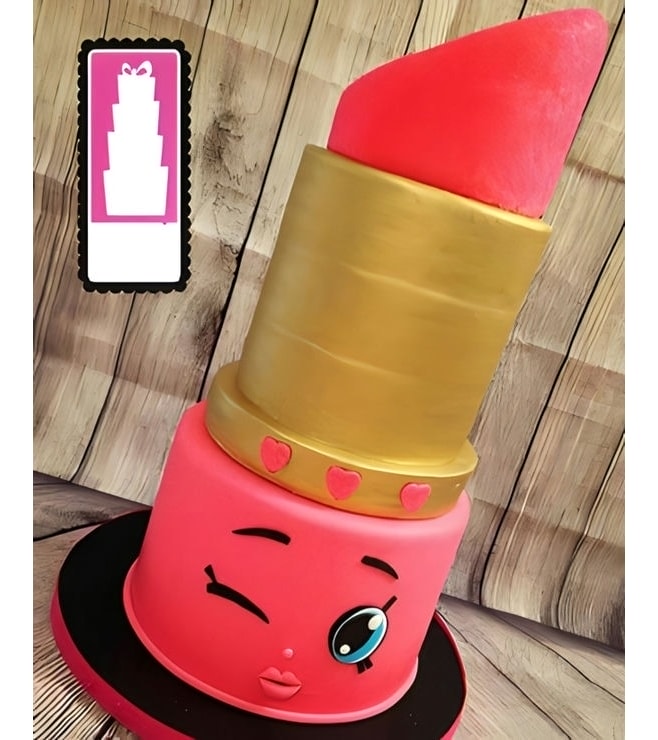 Shopkins Lippy Lips Cake 3, Shopkins Cakes