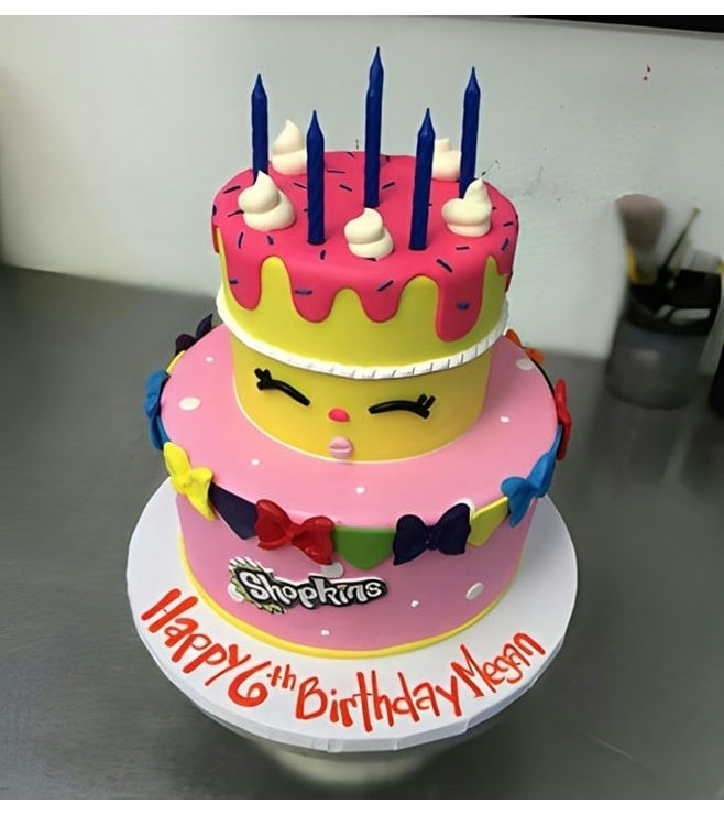 Shopkins Wishes Cake 5, Shopkins Cakes