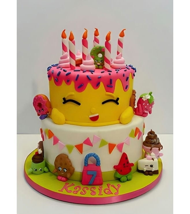 Shopkins Wishes & Friends Party Cake 1, Shopkins Cakes