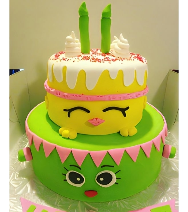 Shopkins Wishes & Birthday Betty Cake, Shopkins Cakes