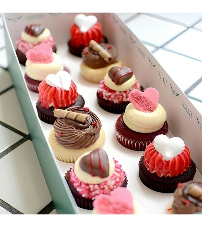 Adorable Love Cupcakes