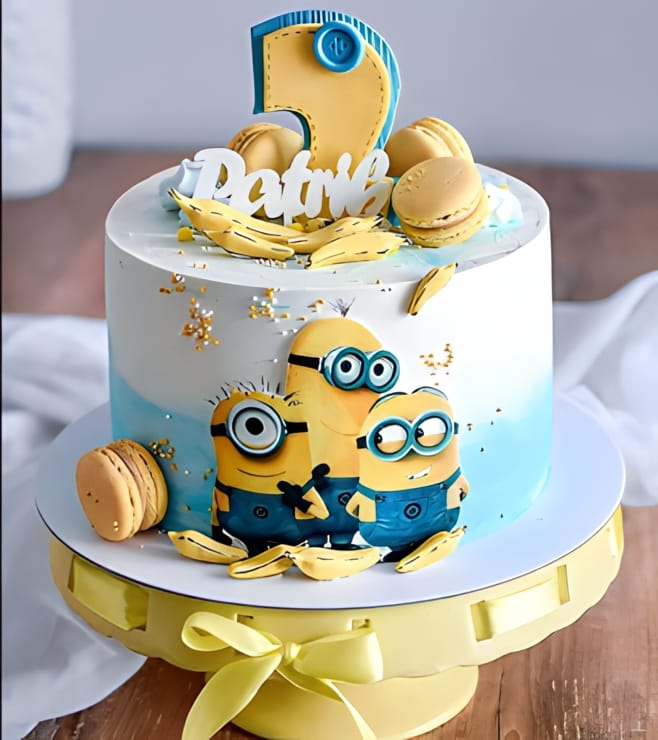 Mini-Boss Minion Cake