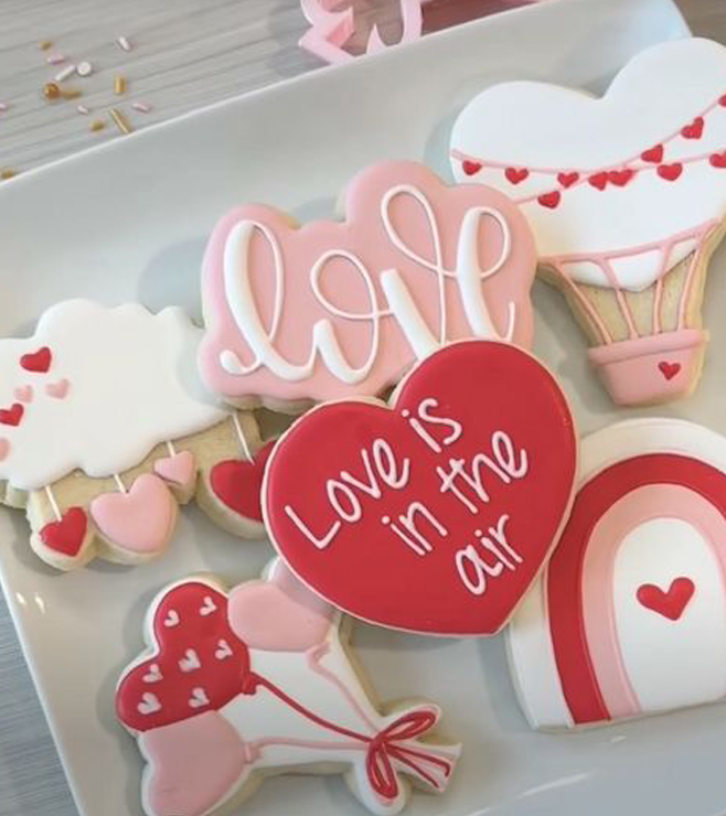 Adorably Romantic Cookies