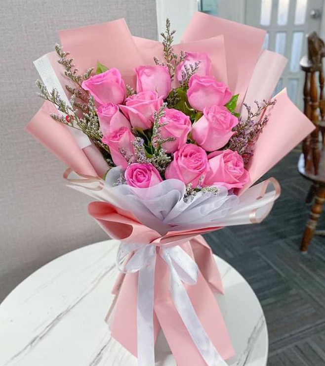 Adoring Gaze Bouquet, Valentine's Day