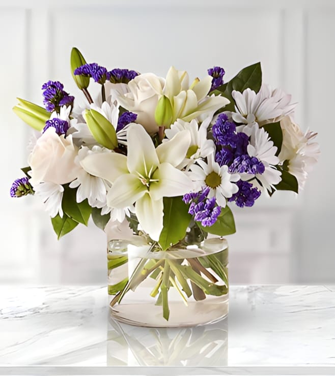 Aesthetically Calming Bouquet, Purple