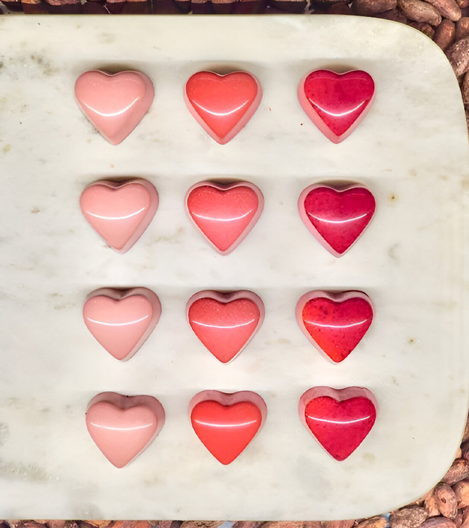 Affectionate Heart Chocolates, Assorted Chocolates