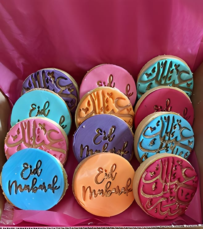 All Colors Eid 10 Cookies