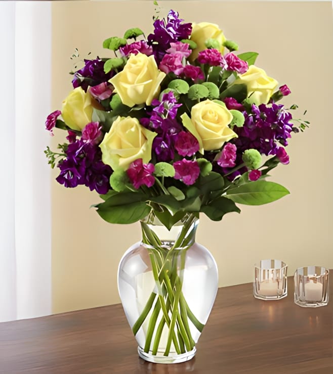 Aromatic Enchantress Bouquet, Roses