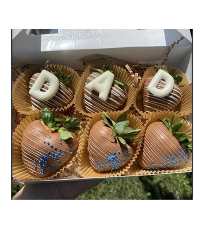 Dad's Favorite Dipped Strawberries, Father's Day