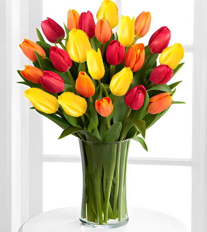 Autumn Jewels Bouquet, Tulips