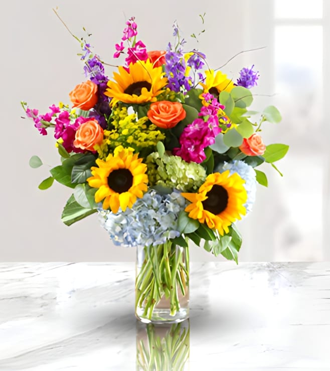 Autumn Jewels Bouquet, Yellow