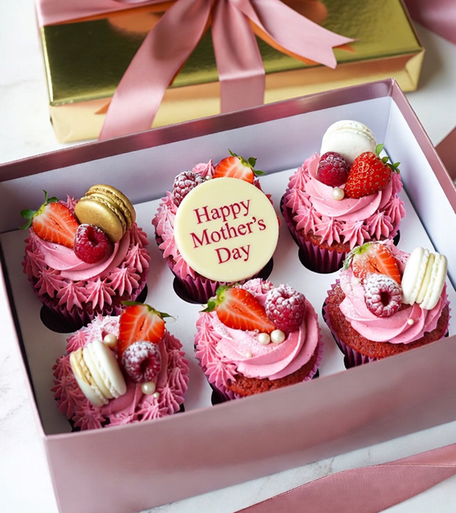 Beloved Mom Cupcakes, Mother's Day