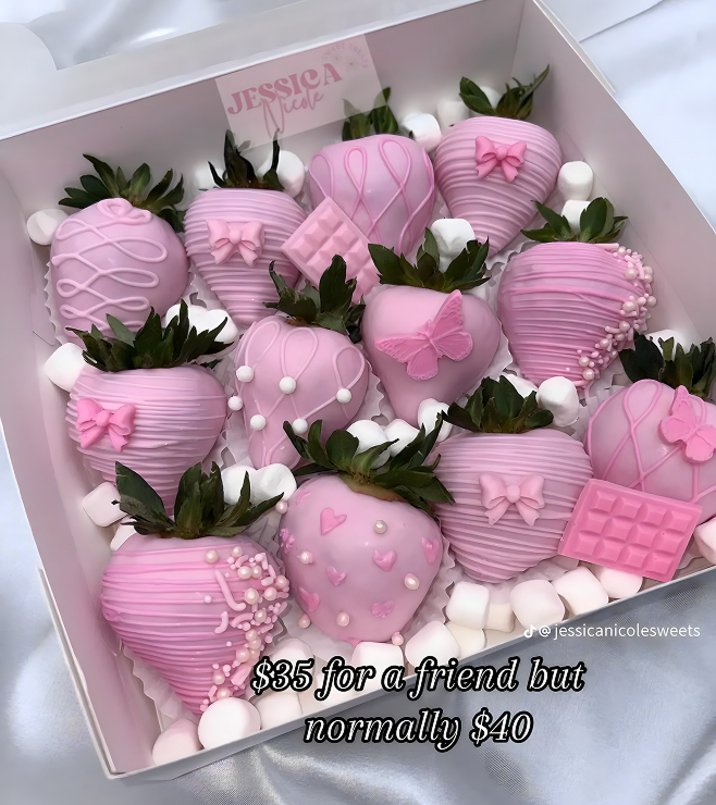 Berry Affection Dipped Strawberries, Mother's Day