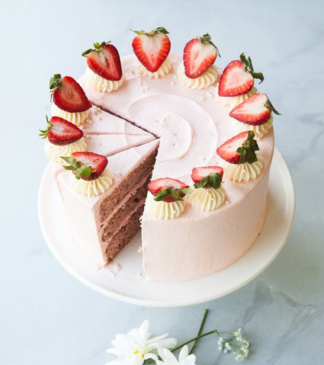 Berry Be Mine Cake, Valentine's Day