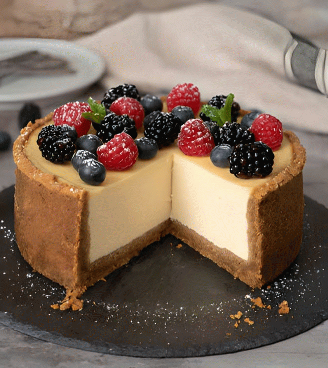 Berry Delight Cheesecake, Customized Cakes
